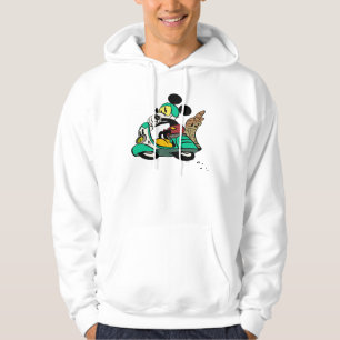 French Mickey Speeding Vespa Hoodie