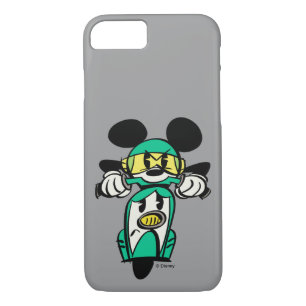 French Mickey   Straight Ahead in Vespa Case-Mate iPhone Case