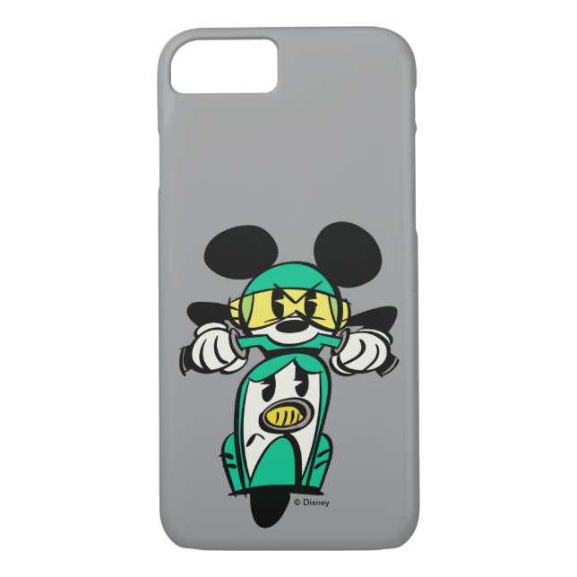 French Mickey | Straight Ahead in Vespa Case-Mate iPhone Case (Back)