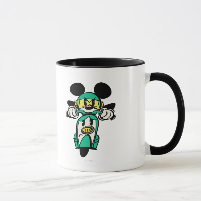 French Mickey | Straight Ahead in Vespa Mug (Right)