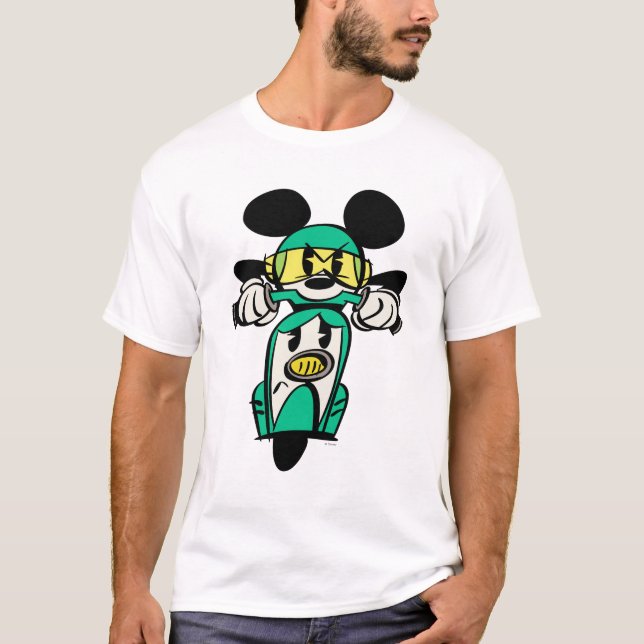French Mickey | Straight Ahead in Vespa T-Shirt (Front)