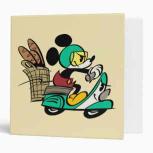 French Mickey   Vespa Binder