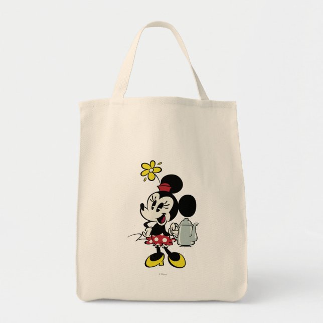 French Minnie | Minnie with Teapot Tote Bag (Front)