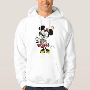 French Minnie Waitress Hoodie