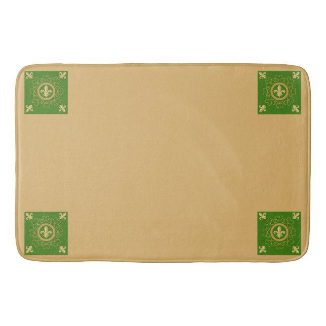 French Moss Bath Mat (Front)