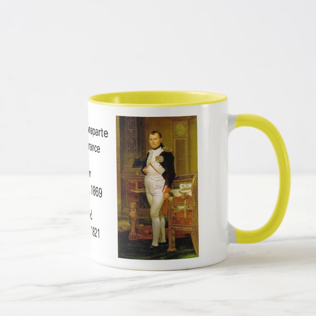 French:  Napoleon Bonaparte Mug (Right)