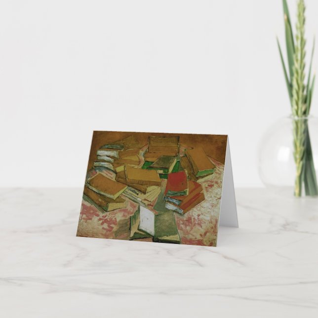 French Novels (F358) Van Gogh Fine Art Card (Front)