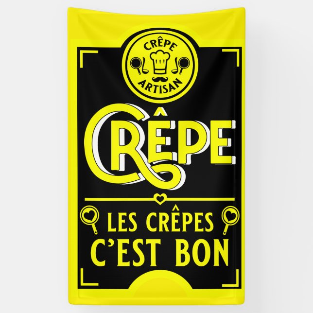 French Pancakes Banner (Vertical)