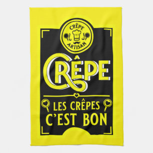 French Pancakes Kitchen Towel