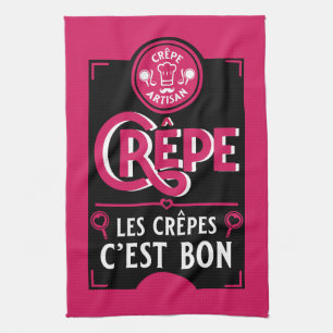 French Pancakes Kitchen Towel