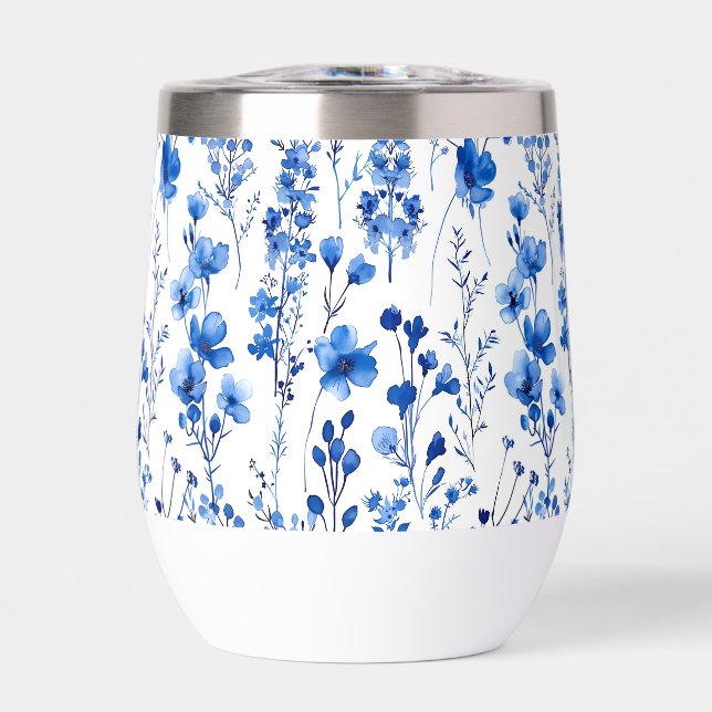 French Paper Wildflowers Pattern Design-98186 (Front)