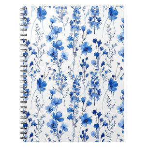 French Paper Wildflowers Patterns-98186 Notebook