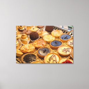 French Pastries, Paris, France Canvas Print