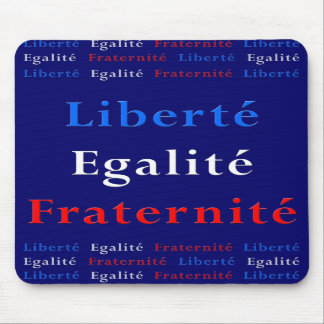 French Patriot Mousepad - Liberty, Equality...