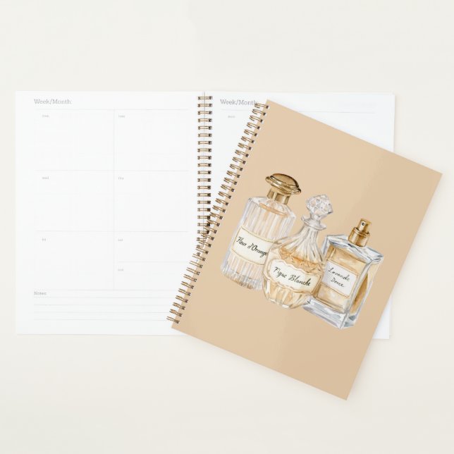 French Perfume Bottles Planner (Display)