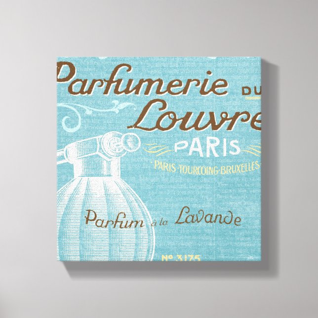 French Perfume Canvas Print (Front)