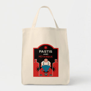 French Pétanque Bocce Tote Bag