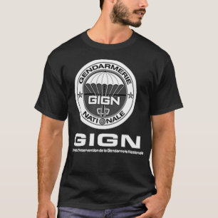 French Police Gendarmerie GIGN Tshirt