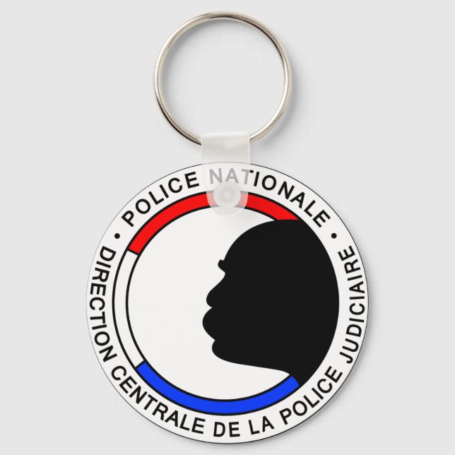 French Police Keychain (Front)