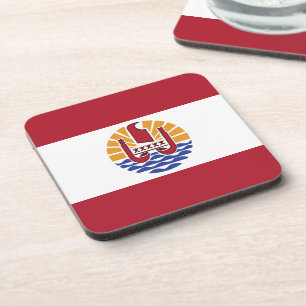 French Polynesia flag Coaster