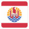 French Polynesia Flag, Drapeau Polynésie Française