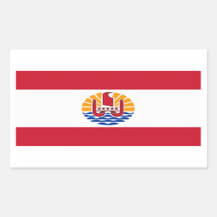 French Polynesia Flag Sticker