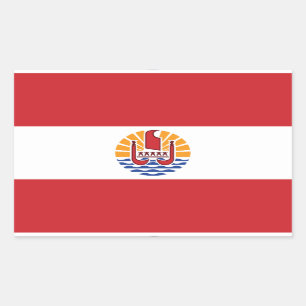 French Polynesia Flag Sticker
