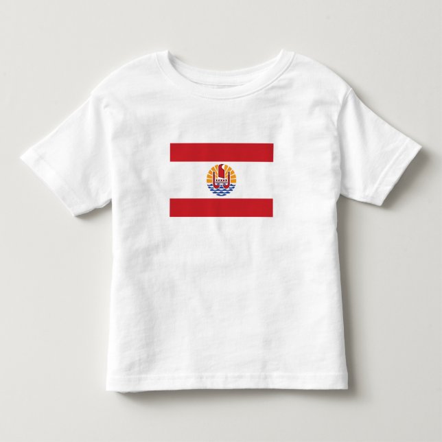 French Polynesia Flag Toddler T-shirt (Front)
