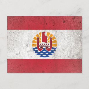 French Polynesia Holiday Postcard