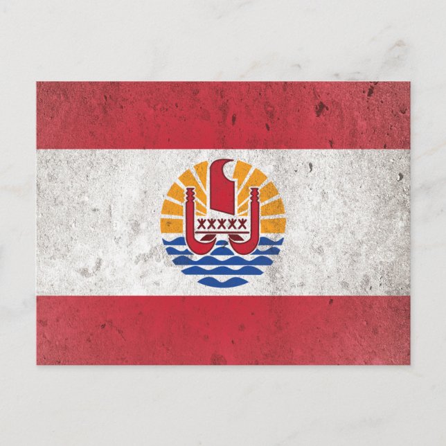French Polynesia Holiday Postcard (Front)