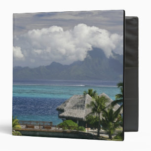 French Polynesia, Moorea. A view of the island Binder