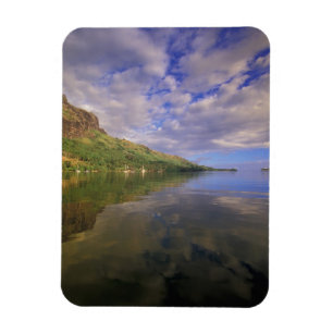 French Polynesia, Moorea. Cooks Bay. Cruise ship 2 Magnet