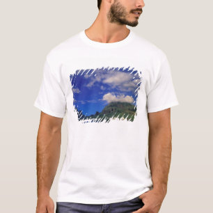 French Polynesia, Moorea. Cooks Bay. Cruise ship 3 T-Shirt