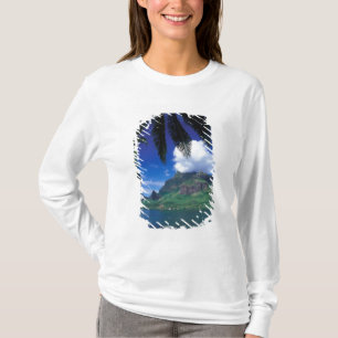 French Polynesia, Moorea. Cooks Bay. Green T-Shirt