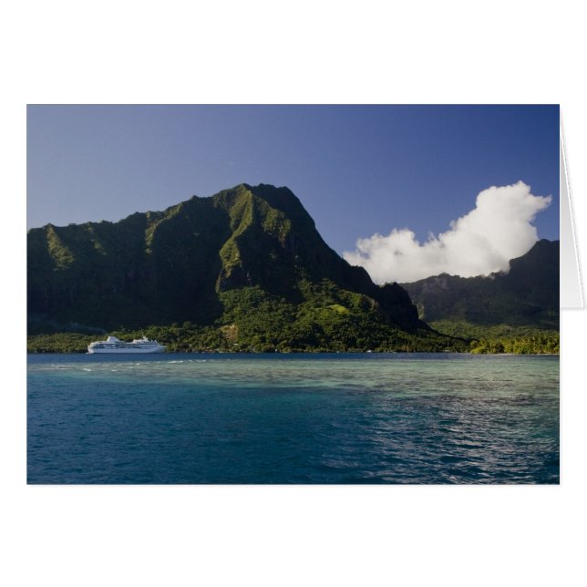 French Polynesia, Moorea. The Paul Gauguin (Front Horizontal)