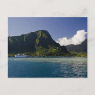 French Polynesia, Moorea. The Paul Gauguin Postcard