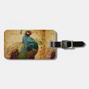 French Postcard Bag Tag