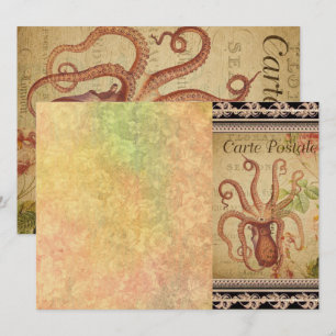 French Postcard Business Card
