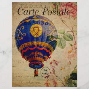 French Postcard Flyer