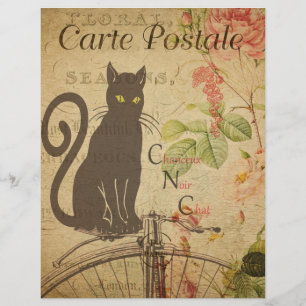 French Postcard Flyer