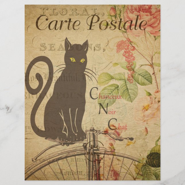 French Postcard Flyer (Front)