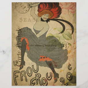 French Postcard Flyer