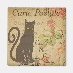French Postcard Magnet