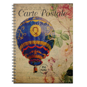 French Postcard Notebook