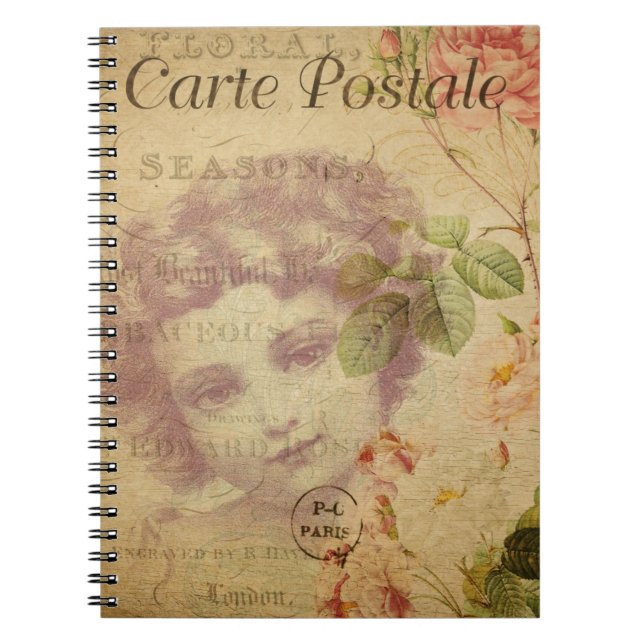 French Postcard Notebook (Front)