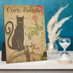 French Postcard Plaque