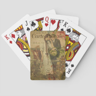 French Postcard Playing Cards