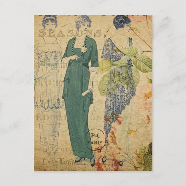 French Postcard Postcard (Front)