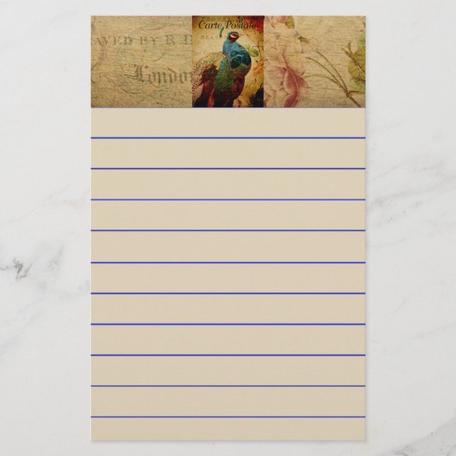 French Postcard Stationery (Front)