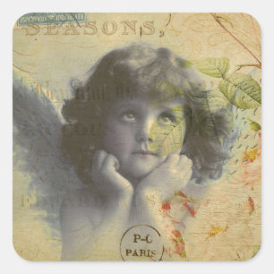 French Postcard Sticker